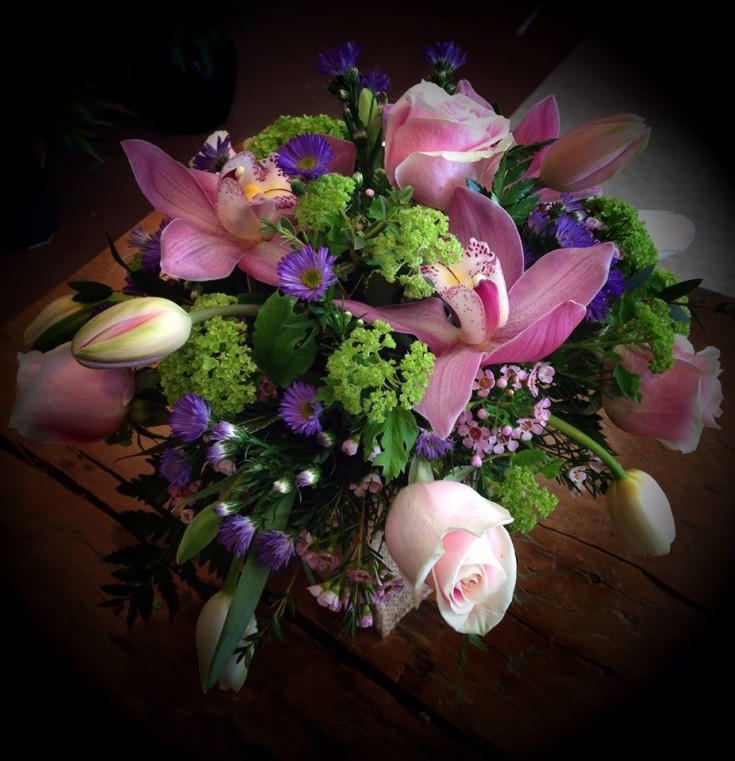 Gorgeous bouquet from Petals in Thyme in Wasaga Beach, ON