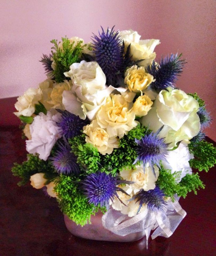 Pretty in Blue from Marina's Flowers in Staten Island, NY