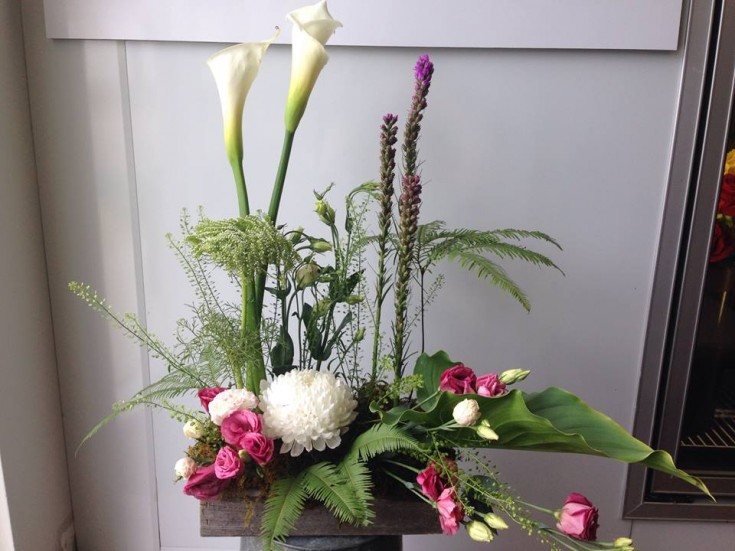 Gorgeous arrangement from Petals in Thyme of Wasaga Beach, ON