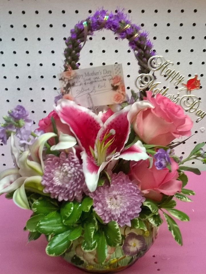 Making Mother's Day beautiful at Wilma's Flowers in Jasper, AL