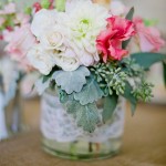 Romantic wedding flowers from Vintage Garden in Fairfield, CT