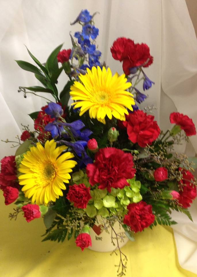 Bright summer colors from Michele's Floral & Gifts in Copperas Cove, TX