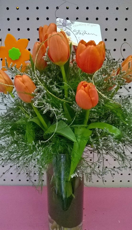 Gorgeous arrangement from Wima's Flowers in Jasper, AL