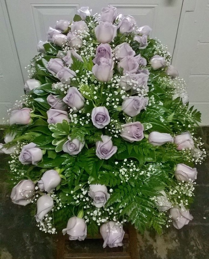 A beautiful arrangement from Wilma's Flowers in Jasper, AL