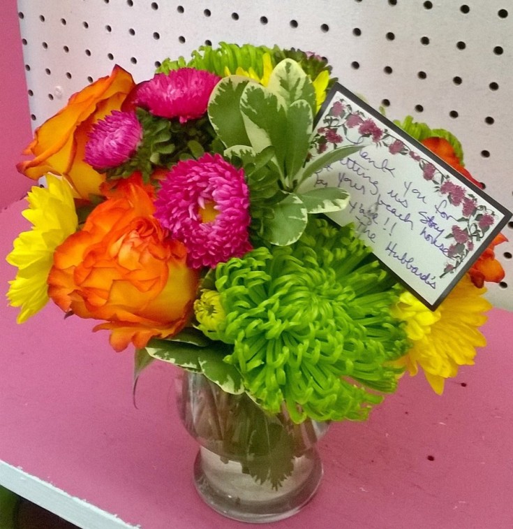 'Thank You' from Wilma's Flowers in Jasper, AL