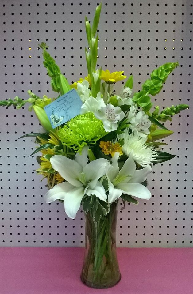 Beautiful arrangement from Wilma's Flowers in Jasper, AL