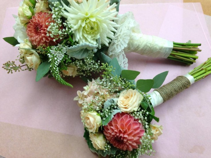 Wedding bouquets from Oak Bay Flower Shop Ltd. in Victoria, BC