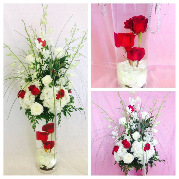 Beautiful design created for a special event by Michele's Floral and Gifts in Copperas Cove, TX