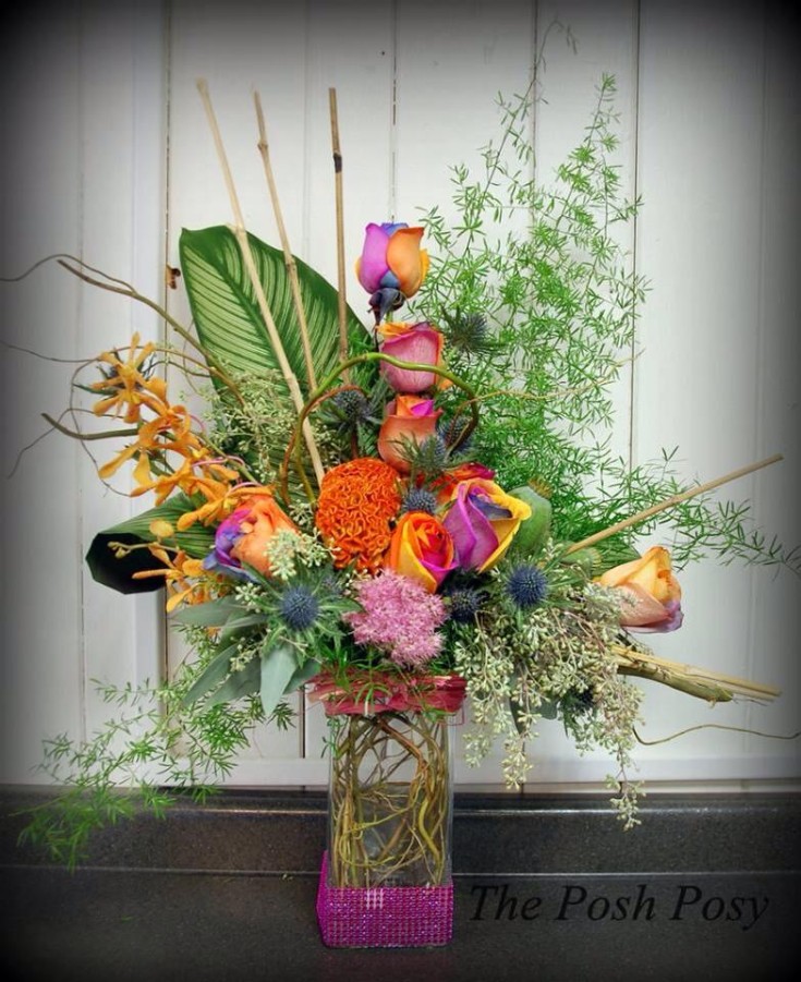 Colorful design from The Posh Posy in Thunder Bay, ON