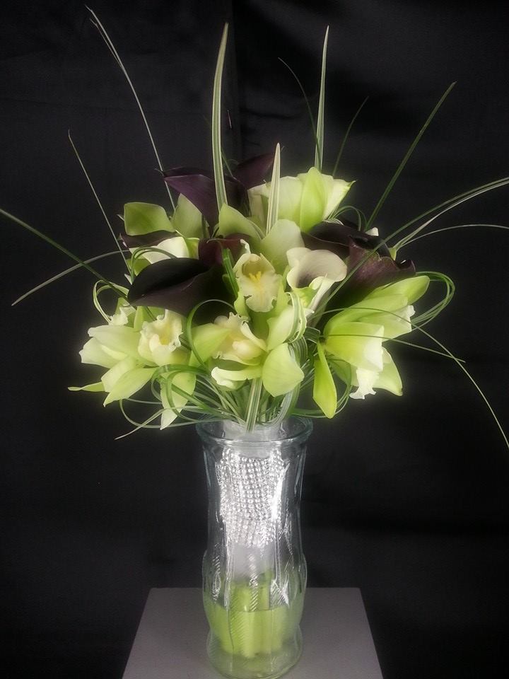 Lovely wedding bouquet from Buds In Bloom Floral & Gift in New Albany, IN