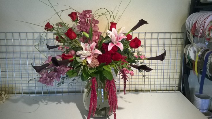 Special anniversary flowers from Corrine's Flowers & Gifts in Medford, OR