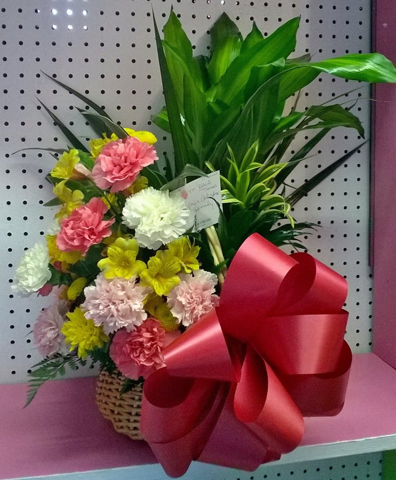 A lovely arrangement from Wilma's Flowers in Jasper, AL