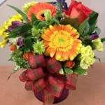 Cheerful arrangement from Oak Bay Flower Shop Ltd. in Victoria, BC