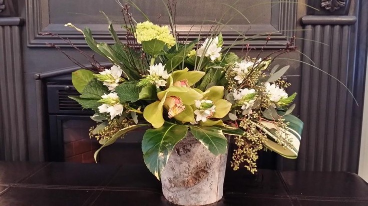 Magnificent sympathy arrangement from BlueShores Flowers & Gifts in Wasaga Beach, ON