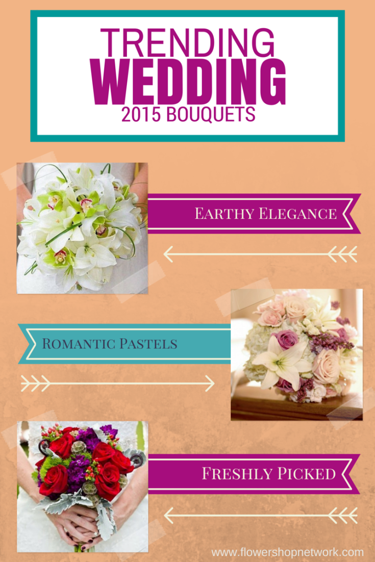 Wedding Trends - 2015 Bouquets