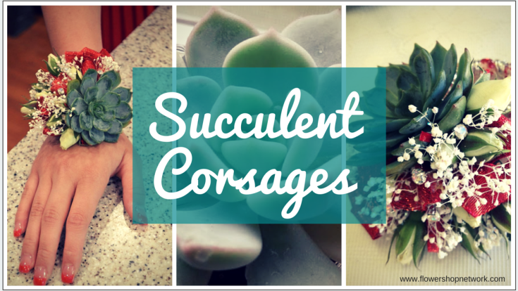Trending: Succulent Corsages