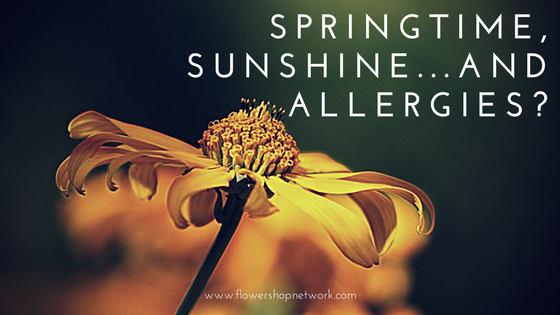 Springtime, Sunshine....and Allergies?