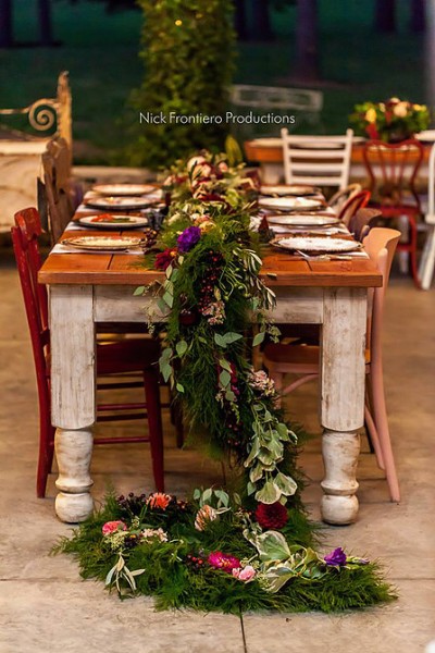 Winter Wedding Flowers, Foliages & Accessories