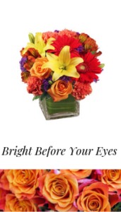 Bright before your eyes flower arrangement