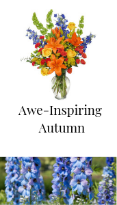 awe inspiring autumn floral arrangement