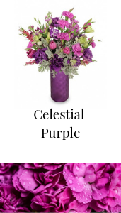 celestial purple arrangement