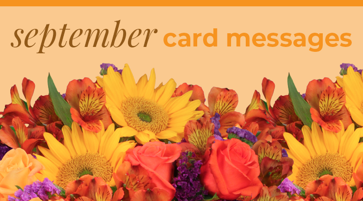 September Card Messages