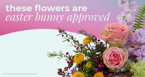 Hop on these flowers! 